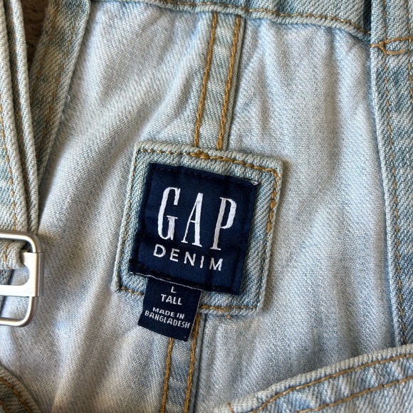 GAP Denim Light Blue Overalls - Picture 3 of 5